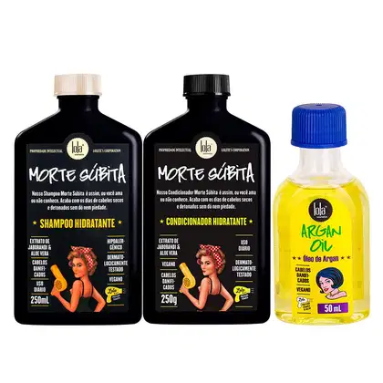 Imagem do produto Kit Lola From Rio Morte Súbita + Argan Oil (3 Produtos)