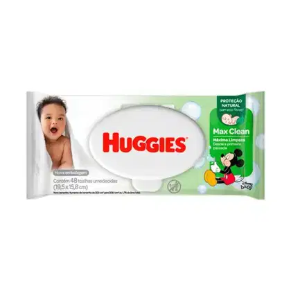 Imagem do produto Huggies Turma Da Mônica Max - Lenço Umedecido (48 Unidades)