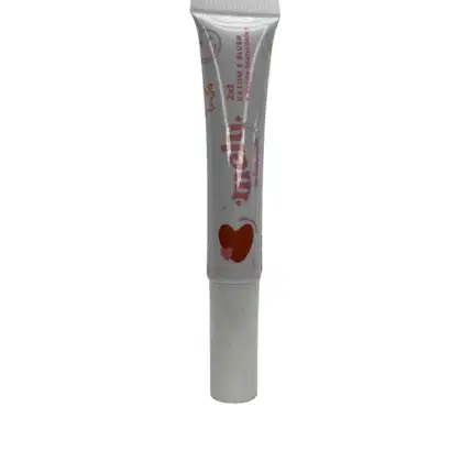 Batom e Blush Ruby Rose Melu 2x1 Ping Pong, 9,5ml.