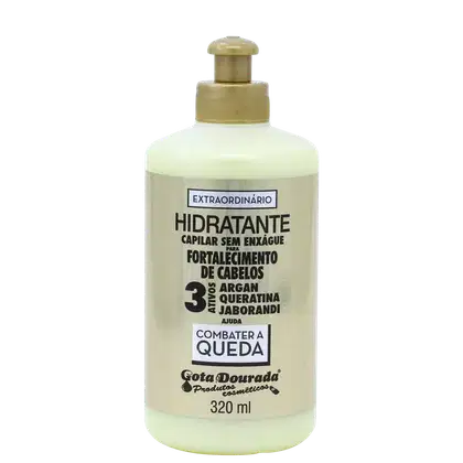 Imagem do produto CREME DE PENTEAR GOTA DOURADA EXTRAORDINARIO 3 ATIVOS 320ML