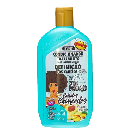 Imagem do produto SHAMPOO GOTA DOURADA CACHEADOS ABACATE+D PANTENOL 430ML