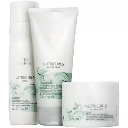 Imagem do produto Kit Wella Professionals Nutricurls Trio (3 Produtos)
