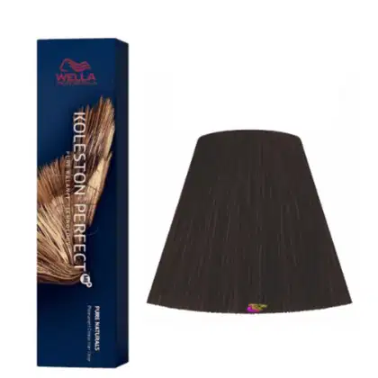 Coloração Wella Professionals Koleston Perfect Pure Naturals 4/0 Castanho Médio
