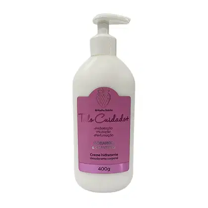 Imagem do produto Abelha Rainha Todo Cuidado Mais Morango e Chantilly - Creme Hidratante Corporal 400g