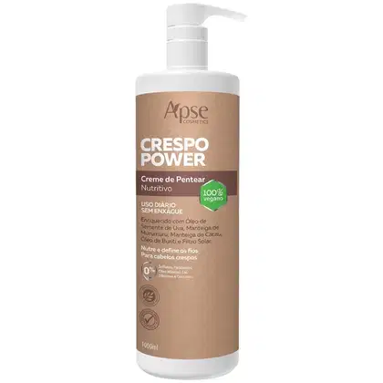 Imagem do produto Apse Cosmetics Crespo Power - Creme para Pentear 1L