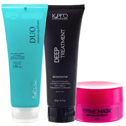 Imagem do produto Kit K. Pro Pós Química Trio (3 Produtos)