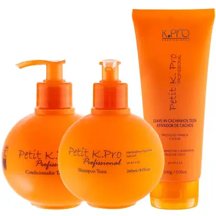Imagem do produto Kit K.Pro Petit Teen Cachos (3 Produtos)