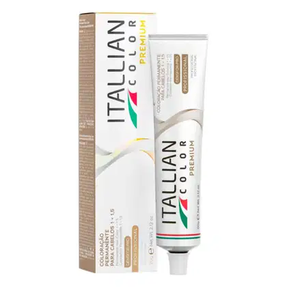 Imagem do produto Coloração Itallian Premium Louro Cinza Marrom 7.17