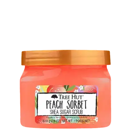 Imagem do produto Tree Hut Peach Sorbet Shea Sugar Scrub - Esfoliante Corporal 510g