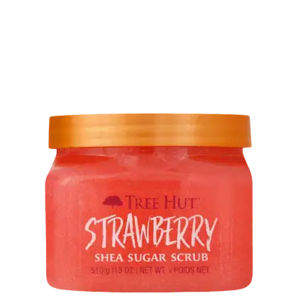 Esfoliante Corporal Tree Hut Strawberry Shea Sugar Scrub, 510g.