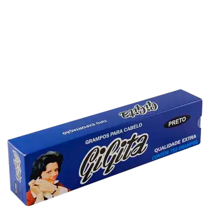 Imagem do produto Grampo para Cabelo Gigita Preto N5 - 750 Unidades