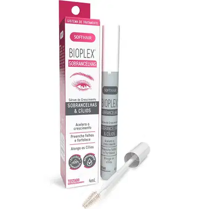 Sérum de Tratamento para Sobrancelhas e Cílios Soft Hair Bioplex 4ml