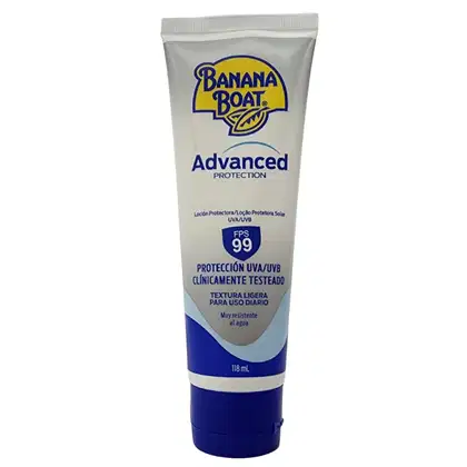 Imagem do produto Banana Boat Advanced Protection FPS 99 - Protetor Solar 118ml