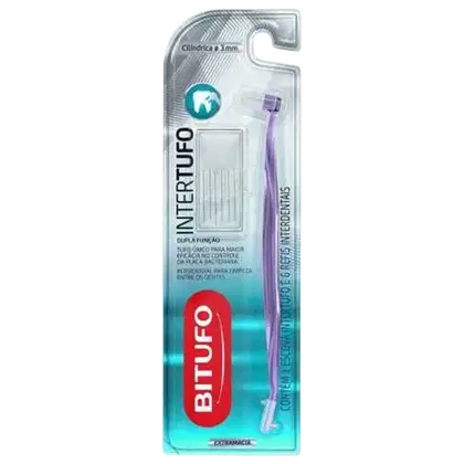 Imagem do produto Escova Bitufo Intertufo Cilindrica 3Mm 6Un