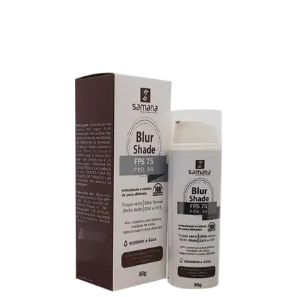 Imagem do produto Samana Blur Shade FPS75 Bege - Protetor Solar com Cor 50g