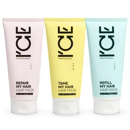 Imagem do produto ICE kit Mask Repair My Hair, Tame My Hair e Refill My Hair