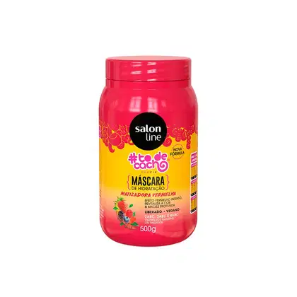 Imagem do produto Máscara Salon Line Maionese Matizadora Vermelha - 500g