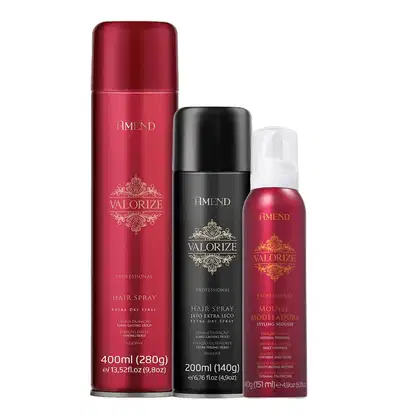 Imagem do produto Kit Amend Valorize Mousse e Sprays (3 Produtos)