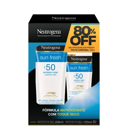 Imagem do produto Kit Neutrogena Sun Fresh FPS50 (2 Produtos)