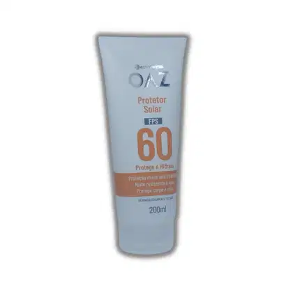 Imagem do produto Protetor Solar FPS 60 Eurofarma OAZ Creme 200ml