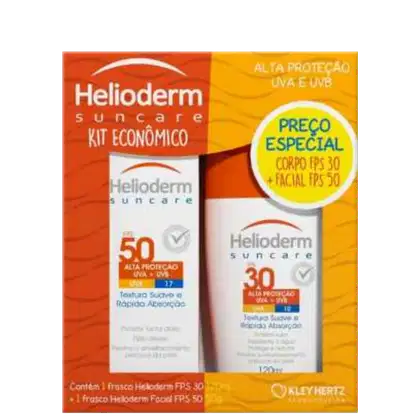 Imagem do produto KIT HELIODERM FPS30 PROTETOR FACIAL FPS 50