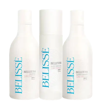 Imagem do produto Kit Belletonn Belissè Liso Perfeito Completo M (3 Produtos)