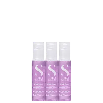 Imagem do produto Kit Alfaparf Semi di Lino Shine Lotion - Ampola Capilar 3x13ml