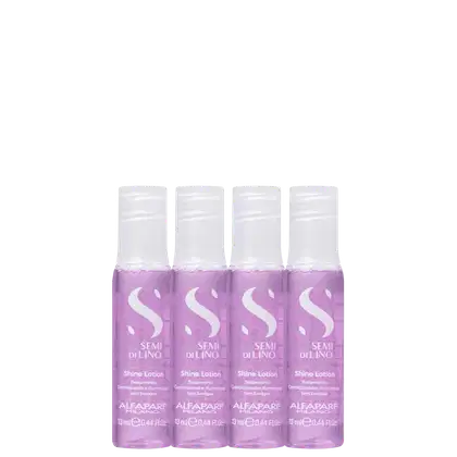 Imagem do produto Kit Alfaparf Semi di Lino Shine Lotion - Ampola de Tratamento Capilar 4x13ml
