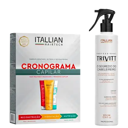 Imagem do produto Cronograma Capilar (3 produtos) + Segredo do Cabeleireiro Trivitt