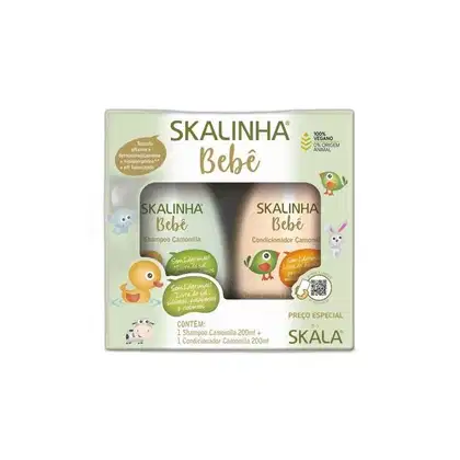 Imagem do produto Kit Skalinha Bebê Camomila Shampoo 200ml + Condicionador 200ml