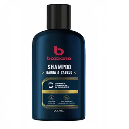 Imagem do produto Shampoo Barba & Cabelo Bozzano 200ml