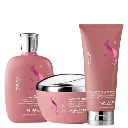 Imagem do produto Kit Alfaparf Semi Di Lino Moisture Nutritive Dry Hair (3 Produtos)