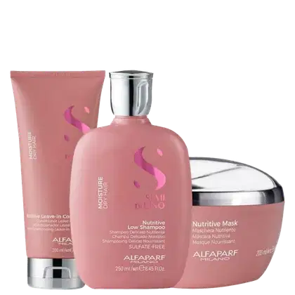 Imagem do produto Kit Alfaparf Semi Di Lino Moisture Nutritive (3 Produtos)