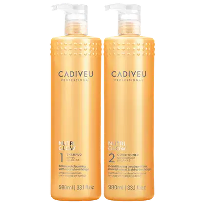 Imagem do produto Kit Cadiveu Professional Nutri Glow Profissional Duo (2 Produtos)