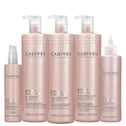 Imagem do produto Kit Cadiveu Professional Repair Solution Treatment (5 Produtos)