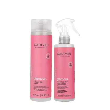 Imagem do produto Kit Cadiveu Profissional Essentials Glamour Shampoo e Fluído (2 produtos)