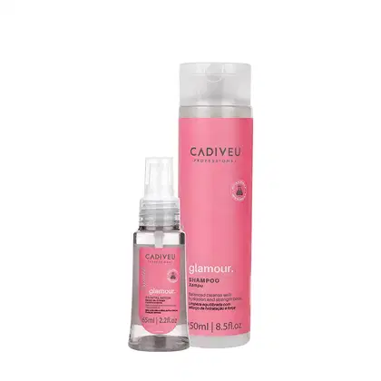Imagem do produto Kit Cadiveu Profissional Essentials Glamour Shampoo e Sérum (2 produtos)
