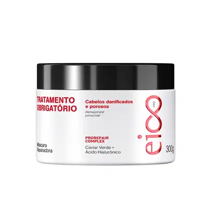 Máscara Capilar Eico Pro Tratamento Obrigatório, 300g.