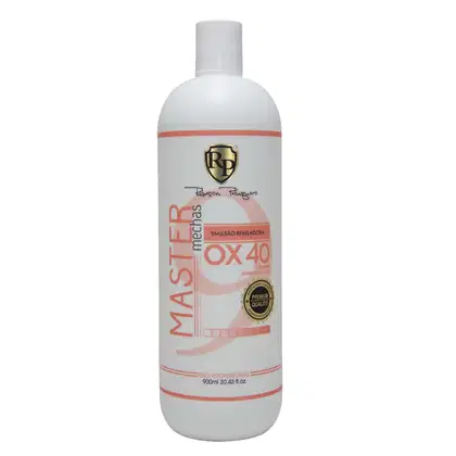 Emulsão Reveladora 40 Volumes Robson Peluquero Master Mechas, 900ml.