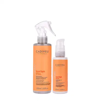 Imagem do produto Kit Cadiveu Professional Bye Bye Frizz Selagem Gradativa e Leave-in (2 produtos)