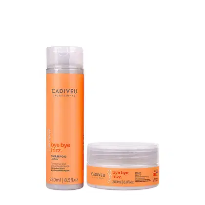 Imagem do produto Kit Cadiveu Professional Bye Bye Frizz Shampoo e Máscara (2 produtos)