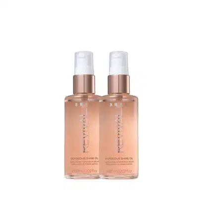 Imagem do produto Kit 2 Óleo Revival Gorgeous Shine 60ml - Braé