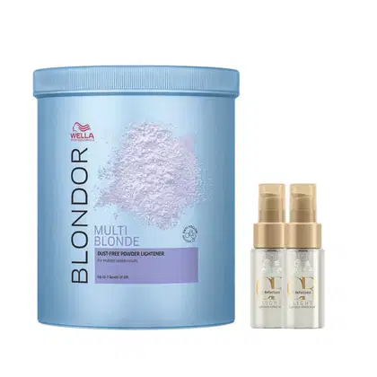 Imagem do produto Kit Wella Professionals Blondor Oil Reflections Light (3 Produtos)