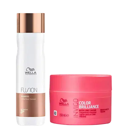 Imagem do produto Kit Wella Professionals Fusion Color Brilliance (2 Produtos)