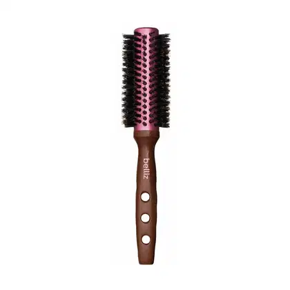 Imagem do produto Escova De Cabelo Belliz Madeira Profissional Térmica Média