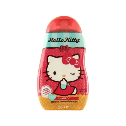 Imagem do produto Shampoo Infantil Hello Kitty Cabelos Lisos E Delicados 260Ml