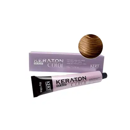 Imagem do produto Keraton Color Dual Block 8 Louro Claro - Coloração Permanente 50g
