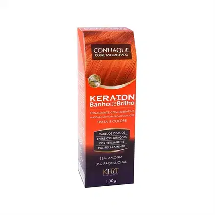 Imagem do produto Tonalizante Banho De Brilho Keraton Conhaque Cobre Avermelhado