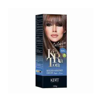 Imagem do produto Keraton Banho De Brilho Castanho Natural - Tonalizante 100g
