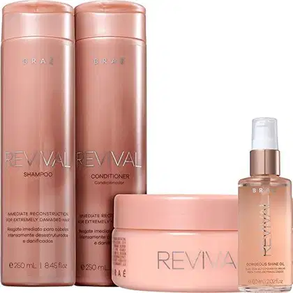 Imagem do produto Kit Braé Revival Treatment Reconstructor (4 produtos)
